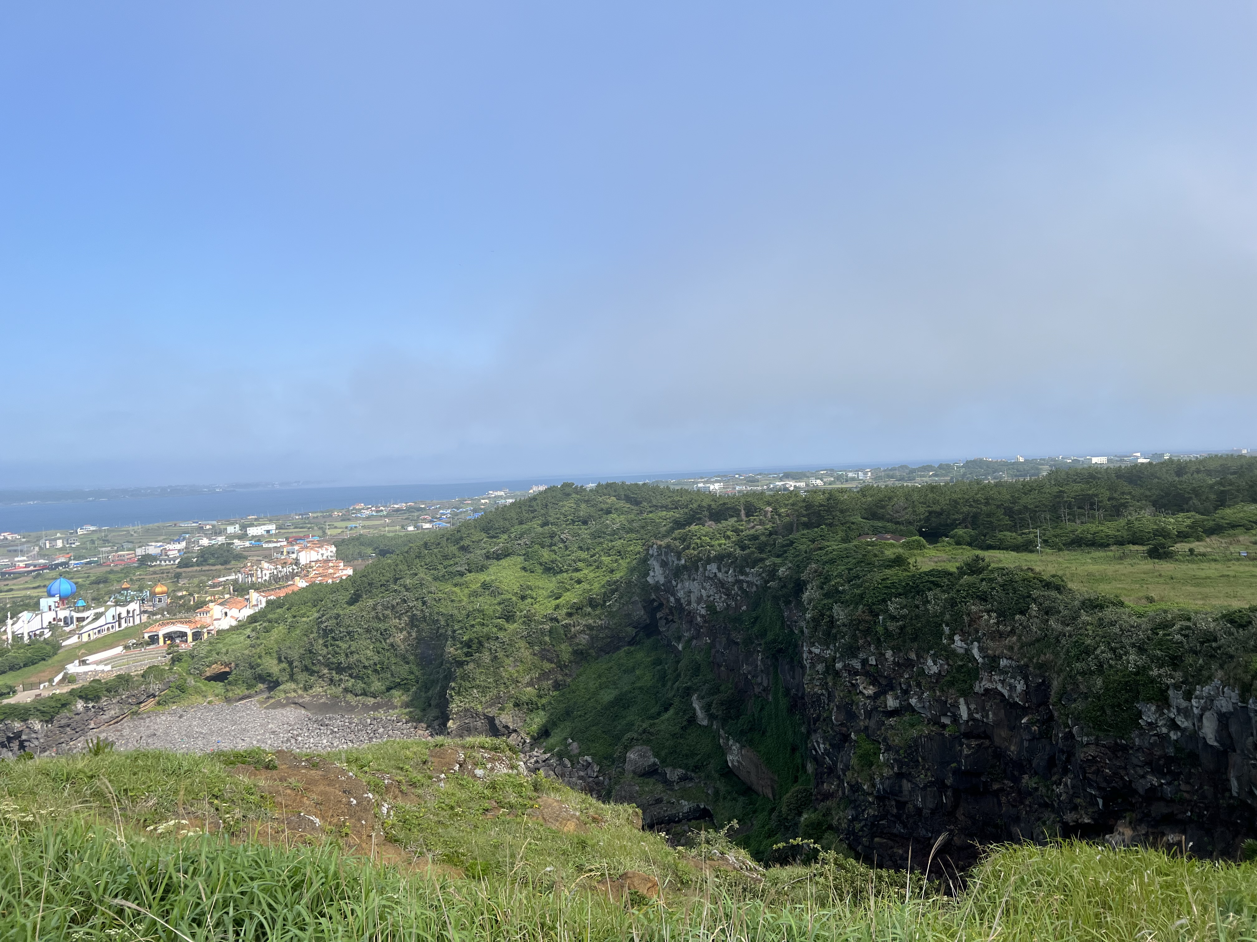 소머리오름-절벽