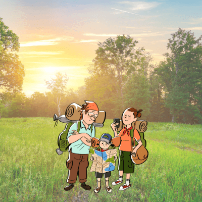 자연에서가족과함께소통하는도시공원생태체험