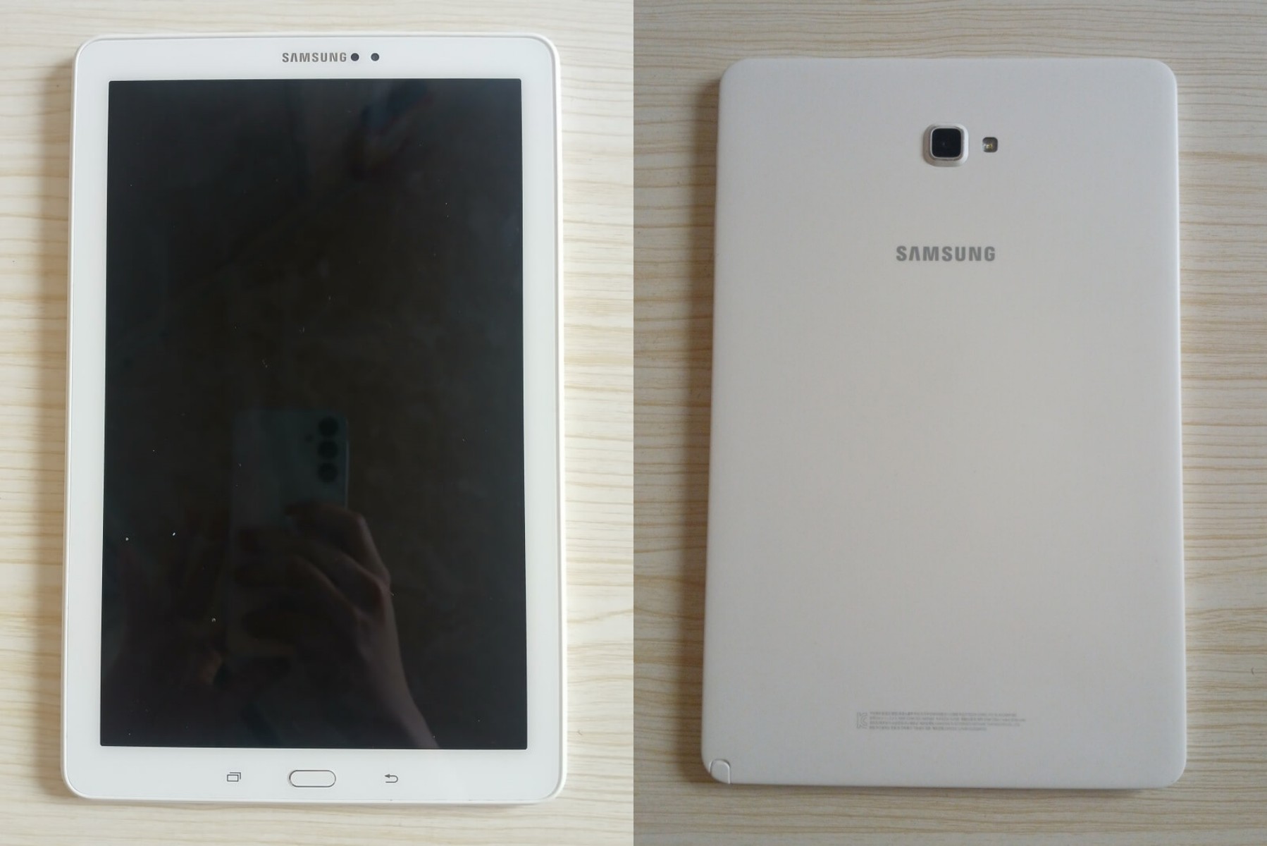 갤럭시 탭 A6 10.1 with s pen 전후면