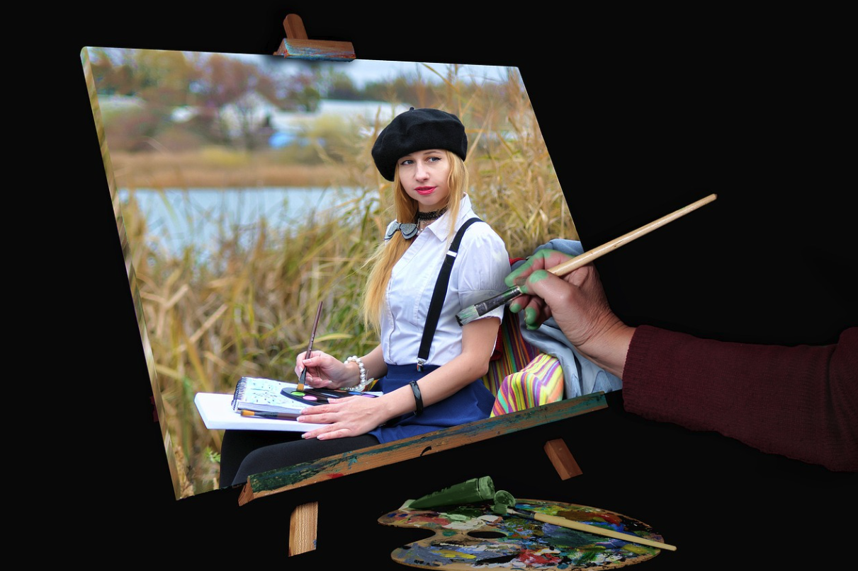 화가와 AI가 함께 만든 그림: 창작 도구로서의 AI