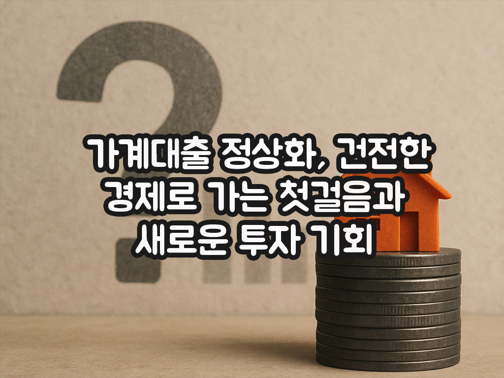 가계대출 감소
