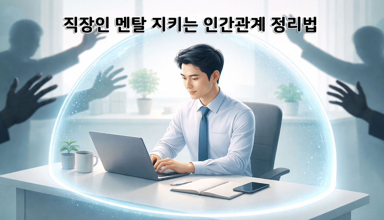 직장인 멘탈 지키는 인간관계 정리법