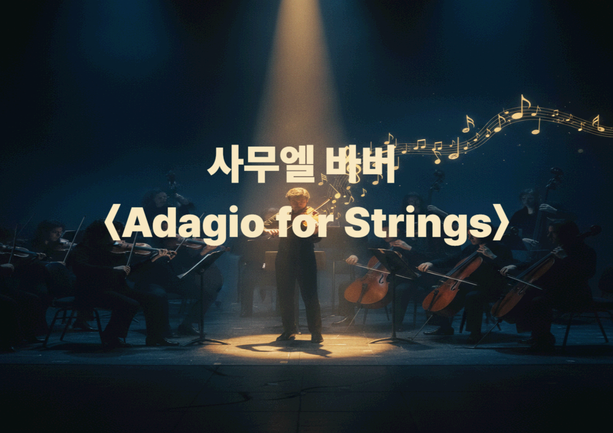 사무엘 바버 <Adagio for Strings>|슬픔이 침묵을 만날 때, 음악은 무엇이 되는가