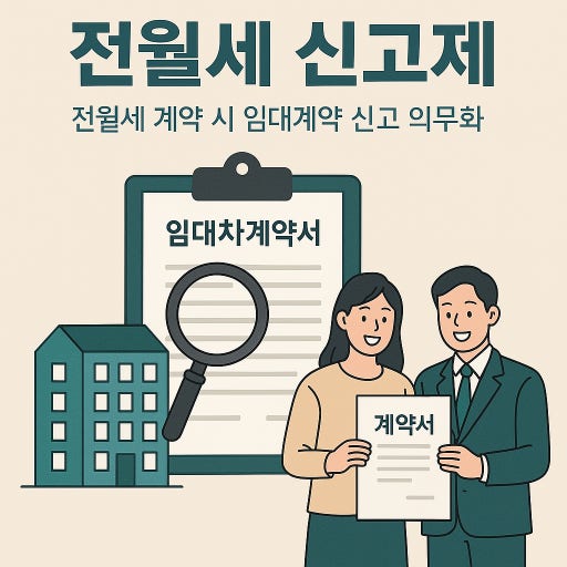 전·월세 신고 안 하면 최대 100만 원 과태료! 2024년 6월부터 시행 관련 사진