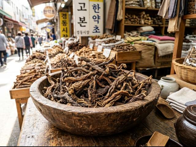 혈액순환이 원활하지 않아 몸이 차가운 분들은 고본을 망에 넣어 따뜻한 목욕물에 우려내어 입욕제로 사용해 보세요.