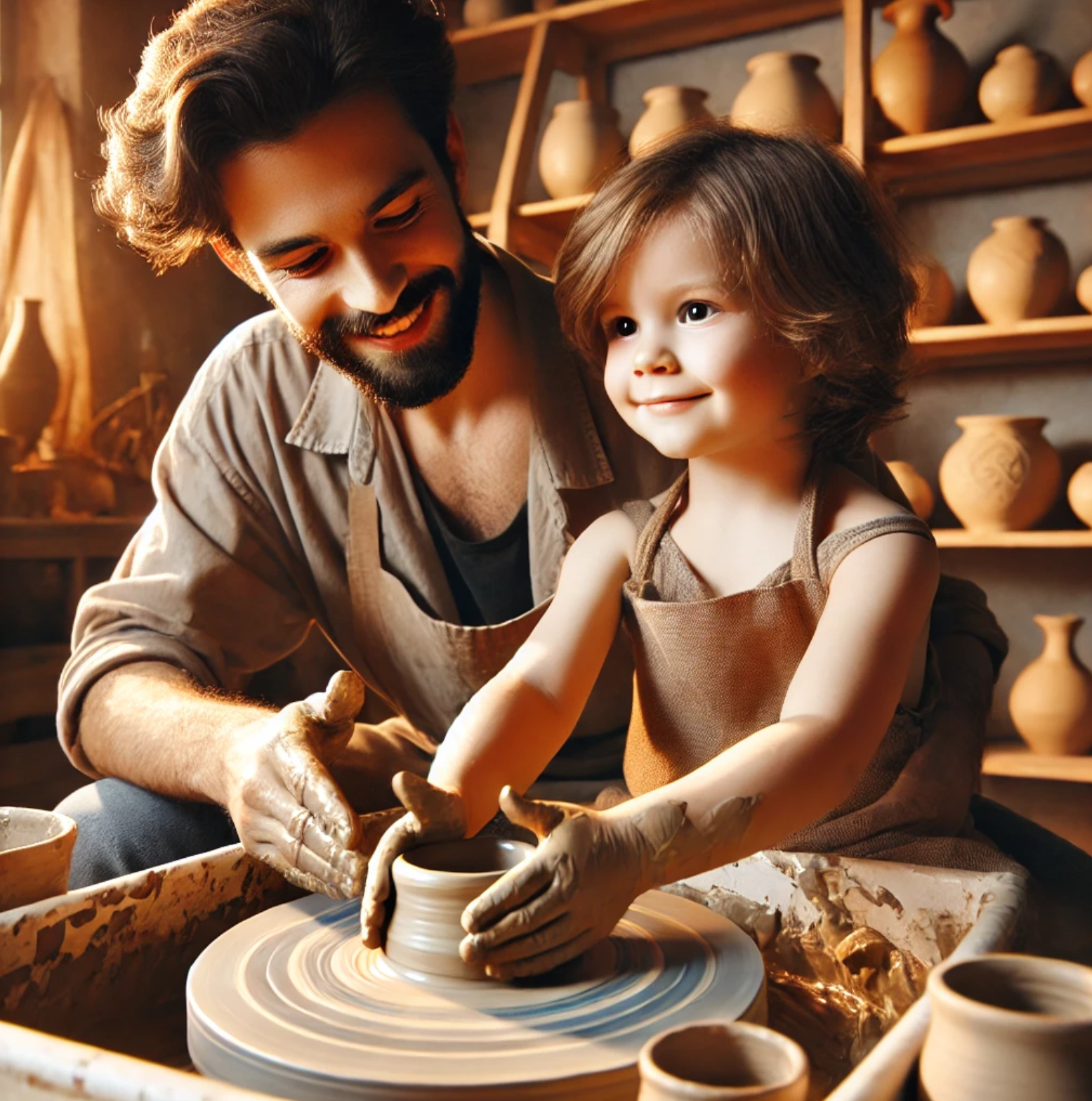 가족과 함께 공예 체험 여행