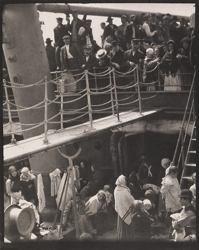 The steerage by Alfred Stieglitz
