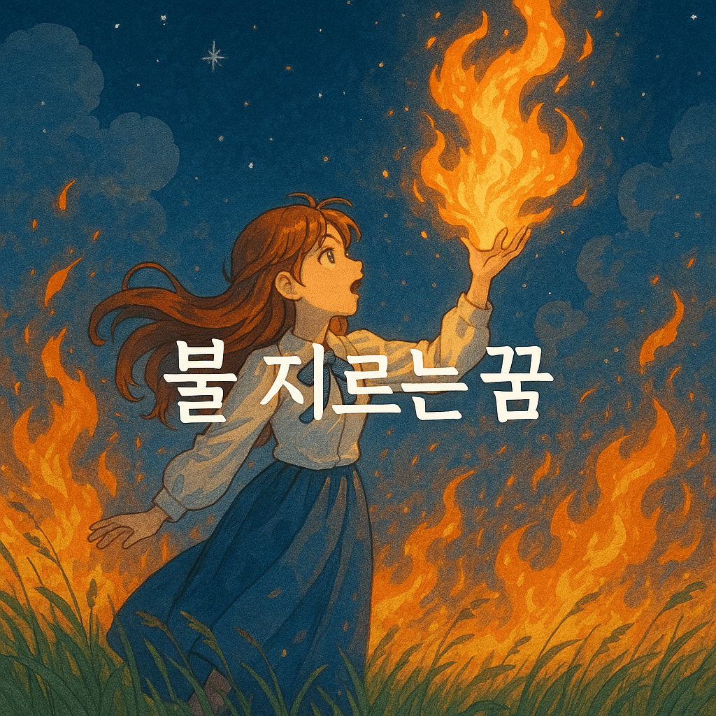 불 지르는 꿈 해몽