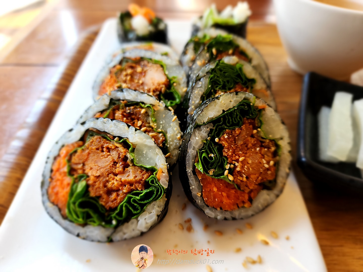 매운제육쌈김밥