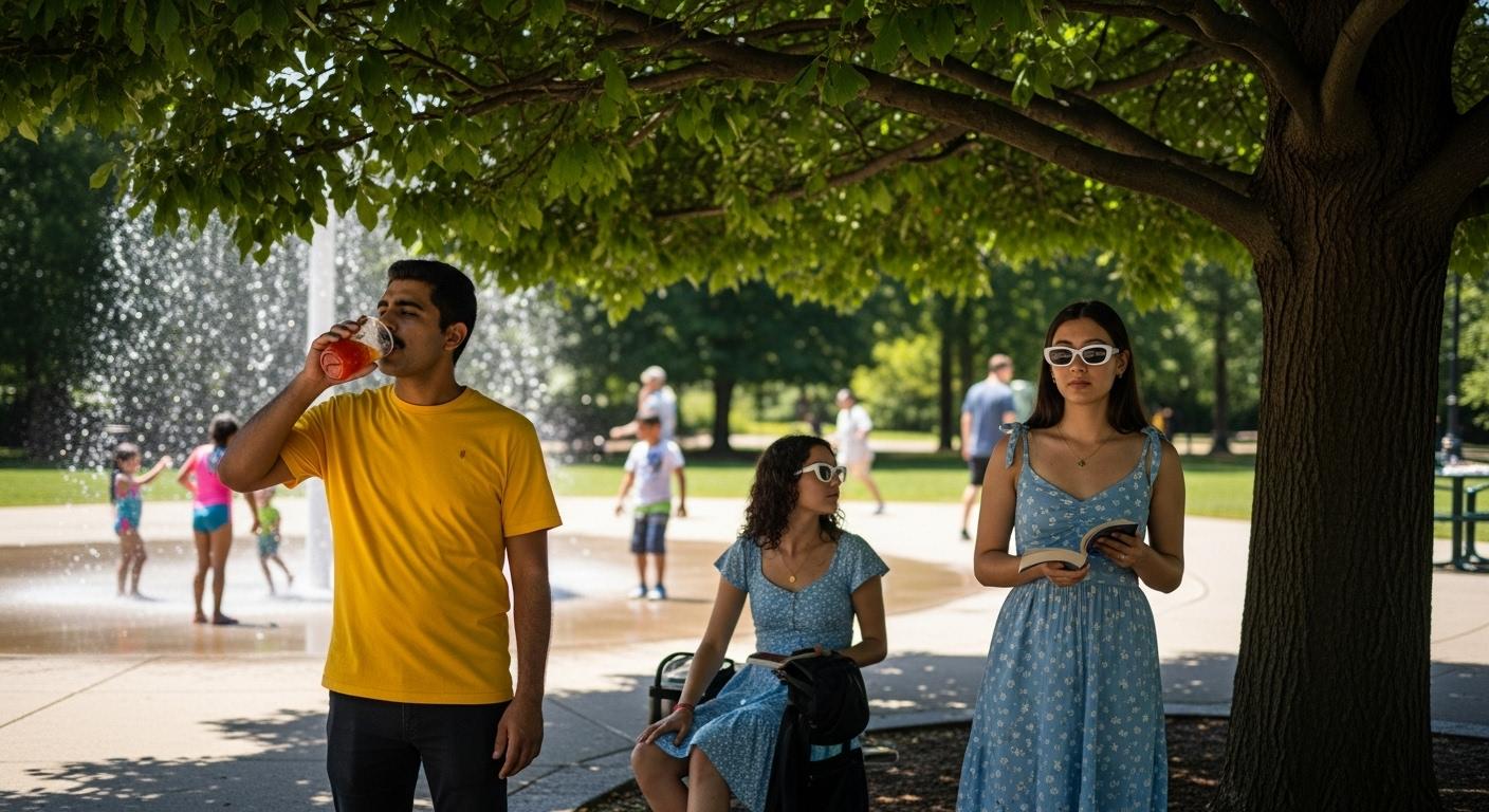 여름의 마지막 복날 말복!