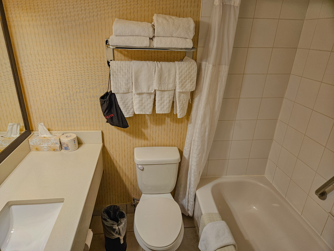 캐나다 캘거리 숙소 화장실