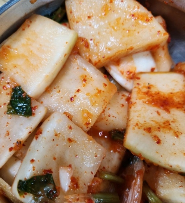 당진-장춘닭개장-무김치