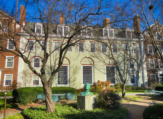 하버드 대학교 건물 사진