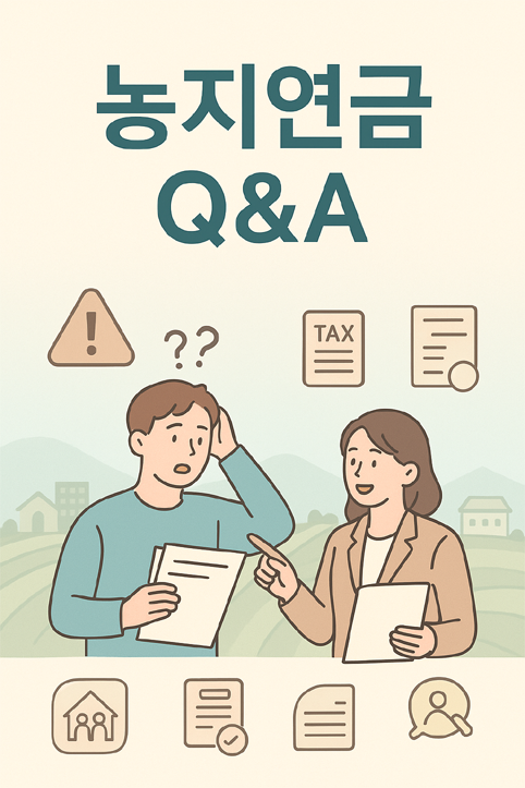 농지연금 Q&amp;A 이미지