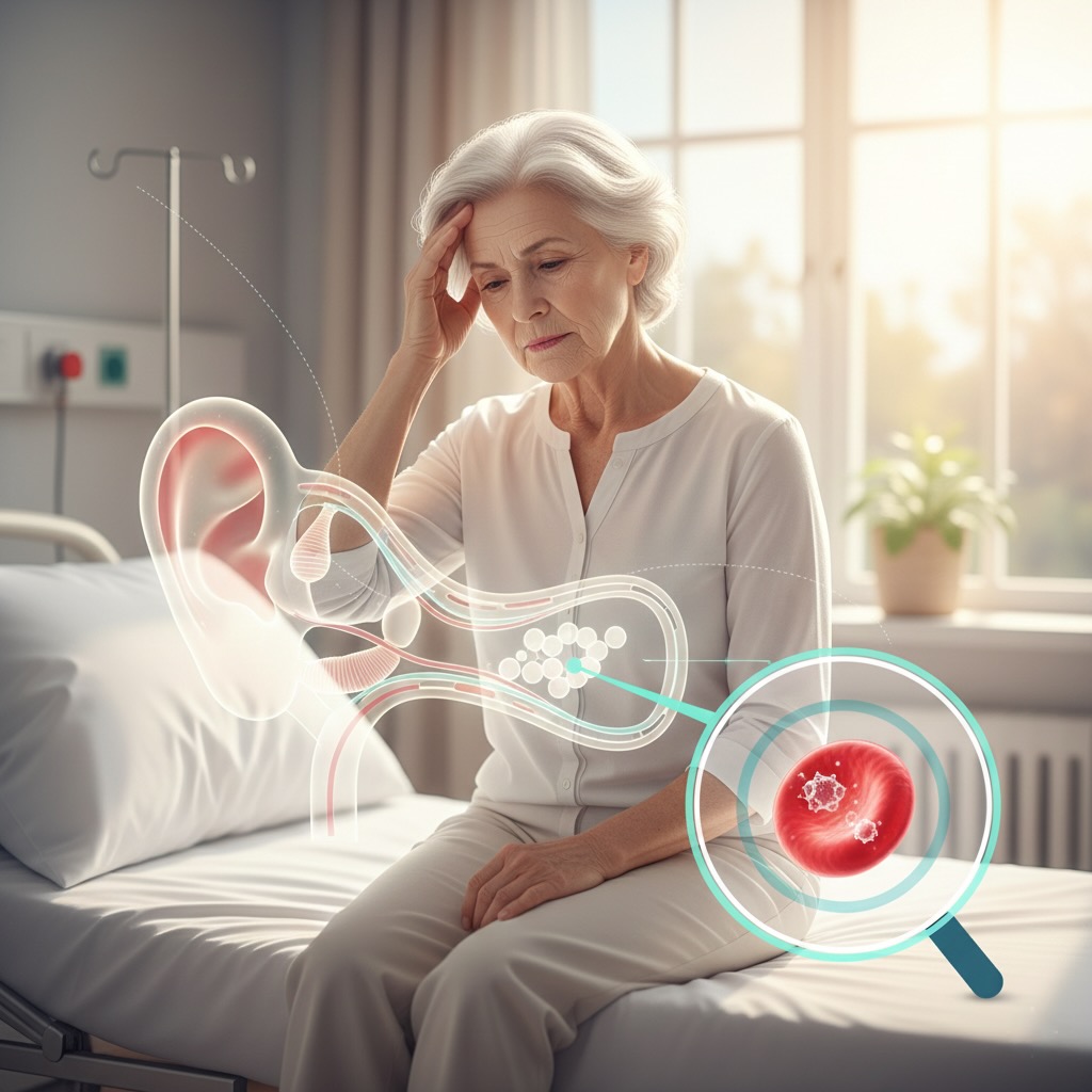 노년기 어지럼증 빈혈 이석증 시니어 건강 영양부족 뇌졸중 뇌혈관 관리 전정신경염