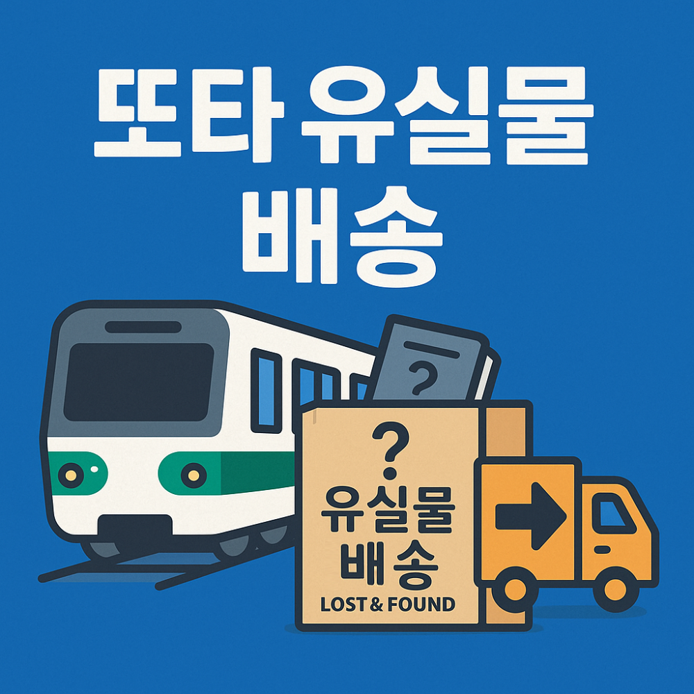 대중교통 유실물, 또타 유실물 배송서비스 알아보기: 역에서 바로 픽업! 배송 썸네일