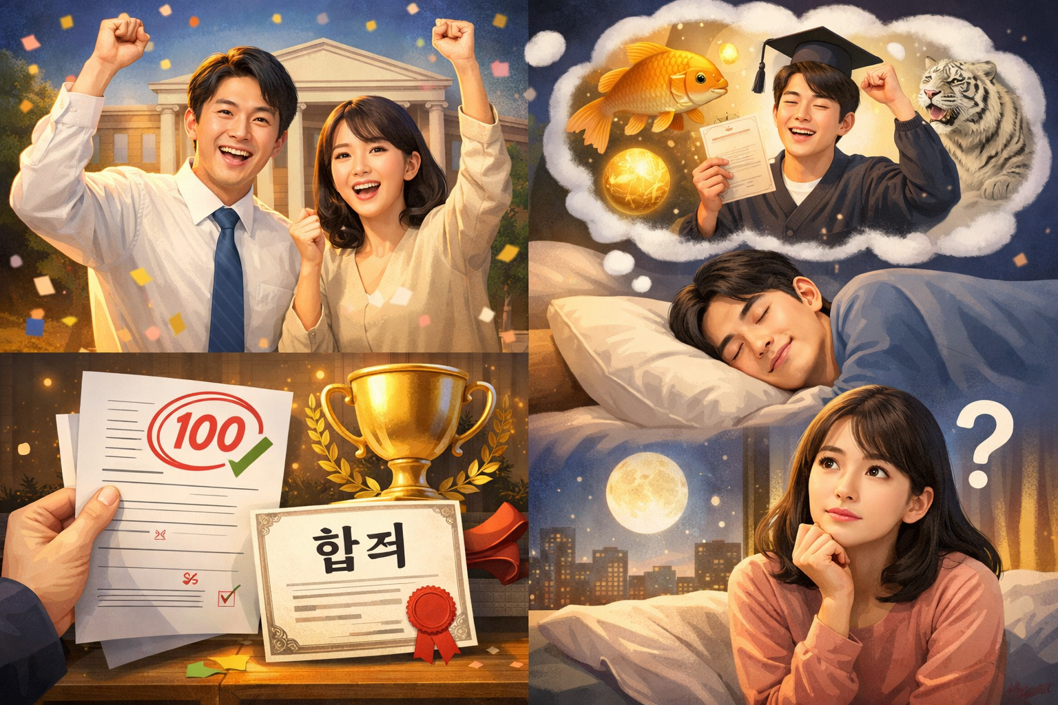 시험 합격 꿈