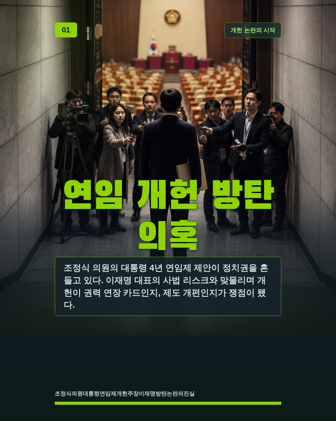 연임 개헌 방탄 의혹