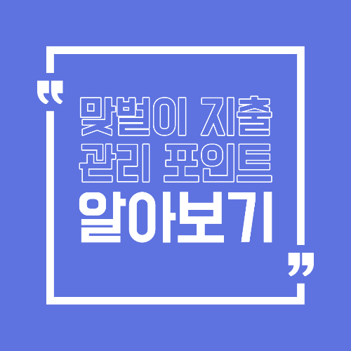 맞벌이 가구 지출 관리 역할 나누는 법 돈 문제로 다투지 않는 기준