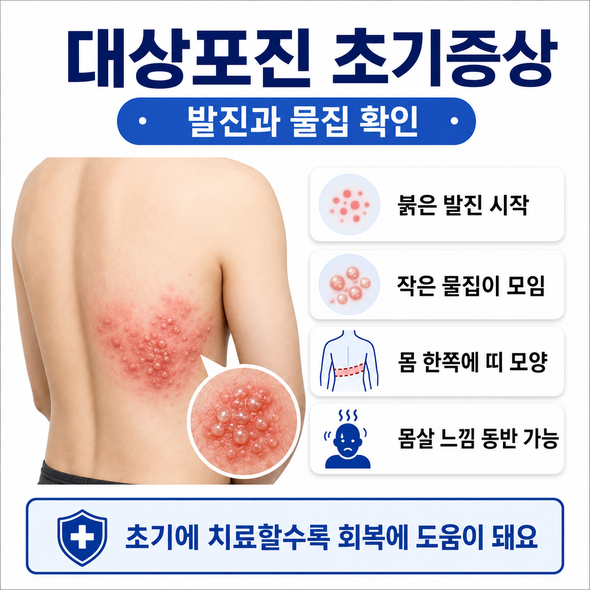 대상포진 초기증상