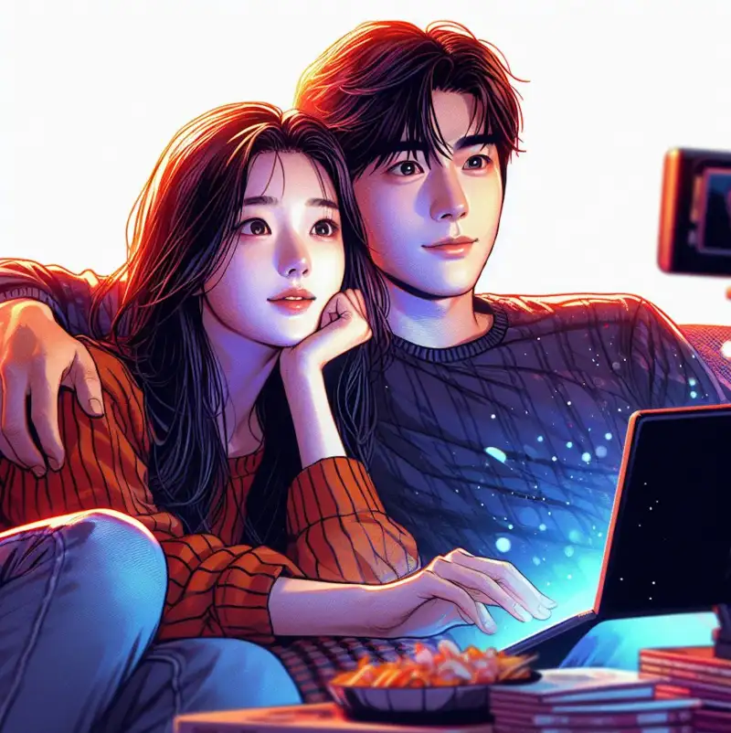 ott공유하는-프클플러스를-이용해서-영화보는-이미지