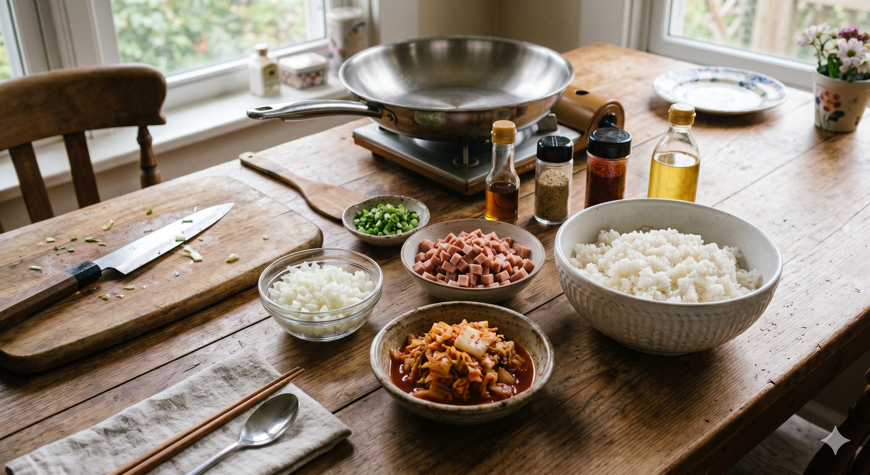 김치볶음밥 재료