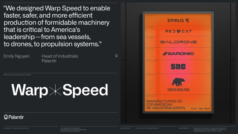 팔란티어의 국방과 우주 진출