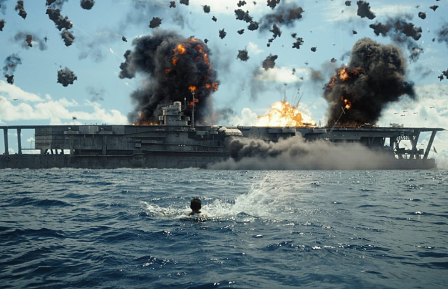 미드웨이 영화속 장면1