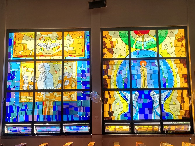 부산 동래성당 스테인드글라스