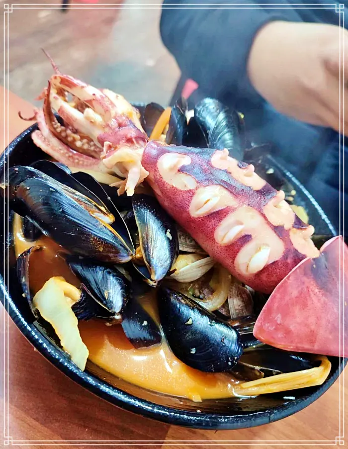 도봉구, 방학동 도깨비시장 맛집 낙지, 전복, 해물 산더미 짬뽕