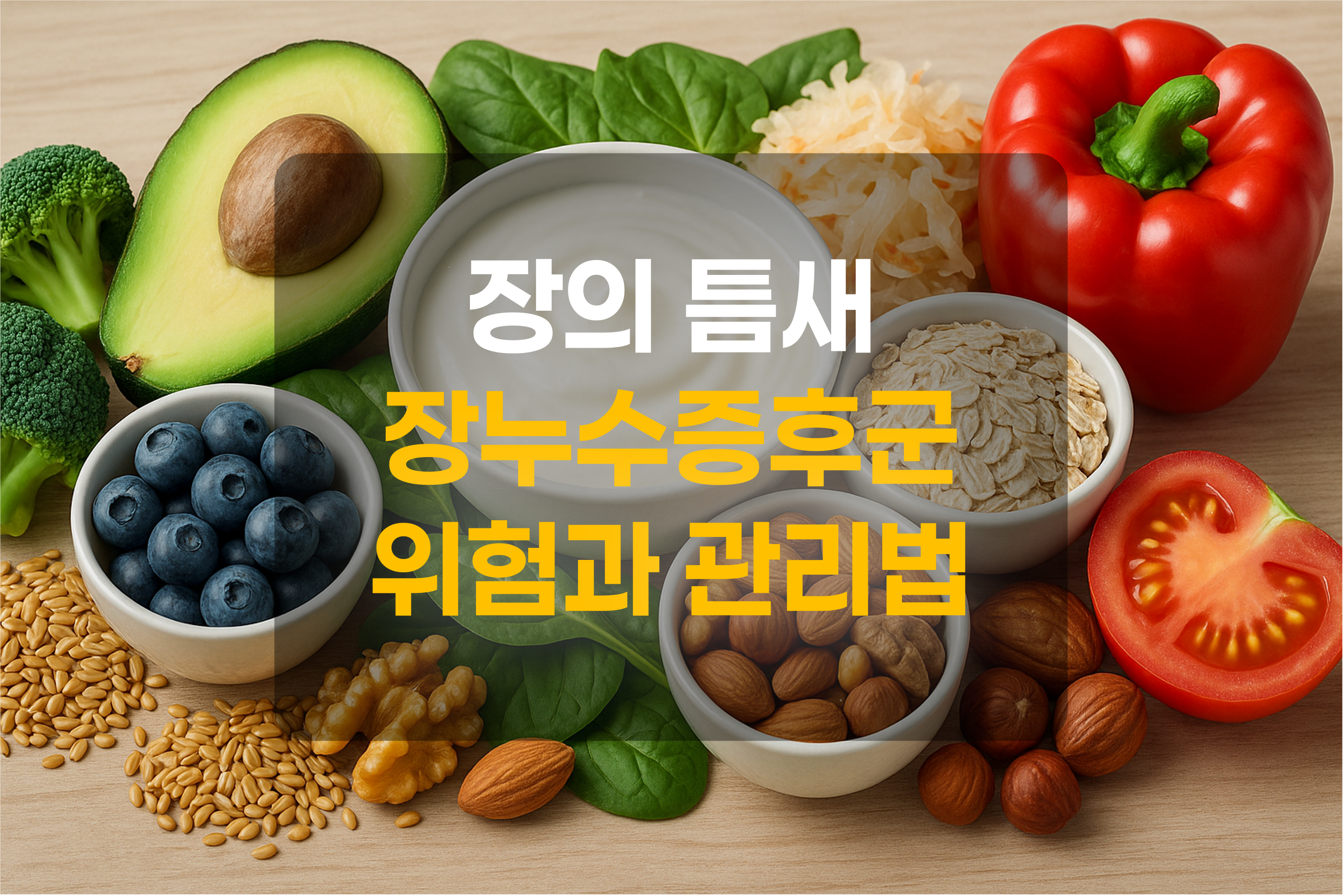 장누수증후군에 좋은 음식 사진