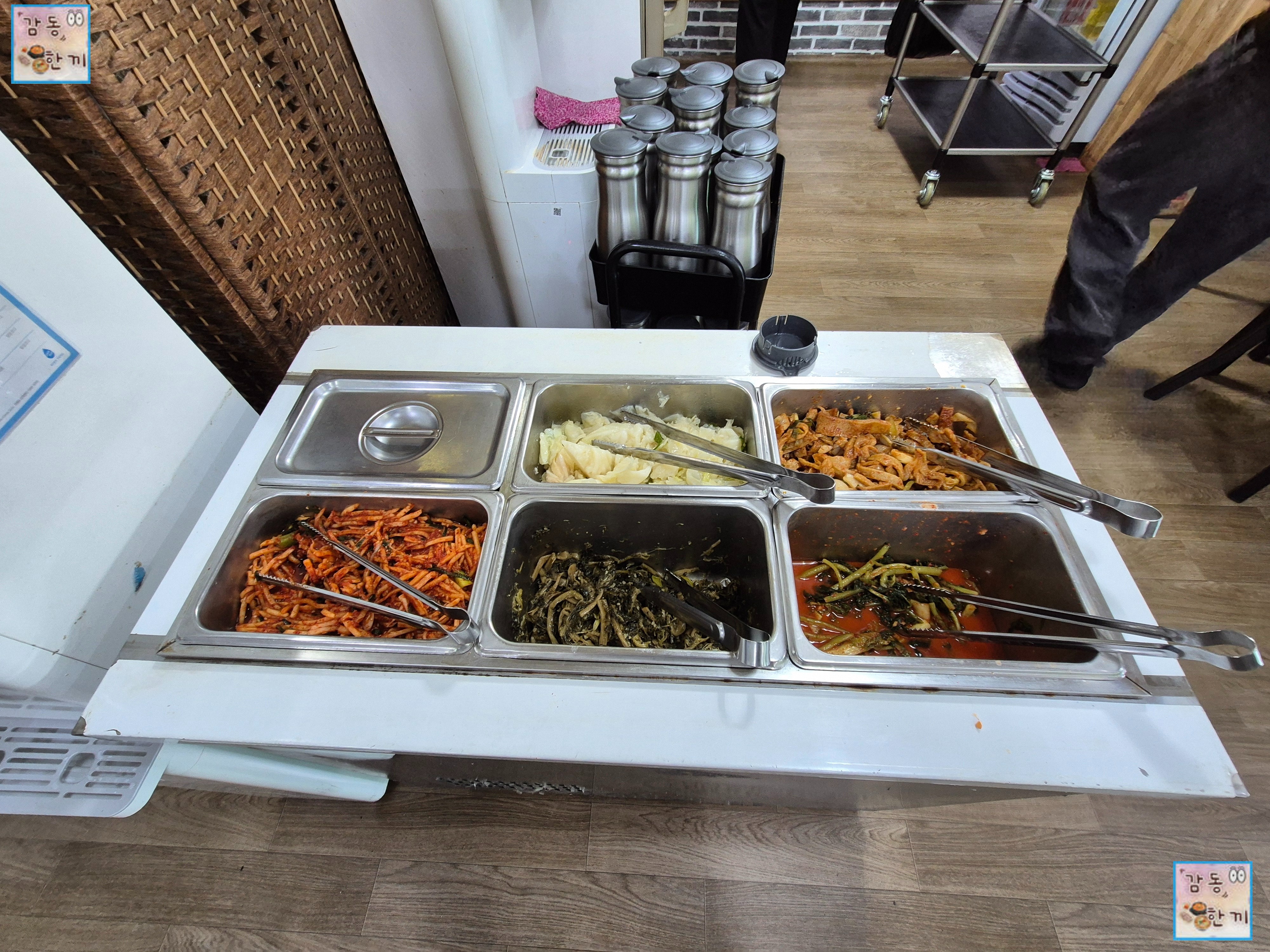 양구 재래식손두부 본점 기본 반찬 셀프 리필 #2