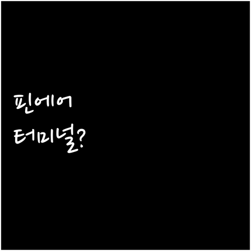 인천공항 핀에어 탑승 터미널 확인 방..