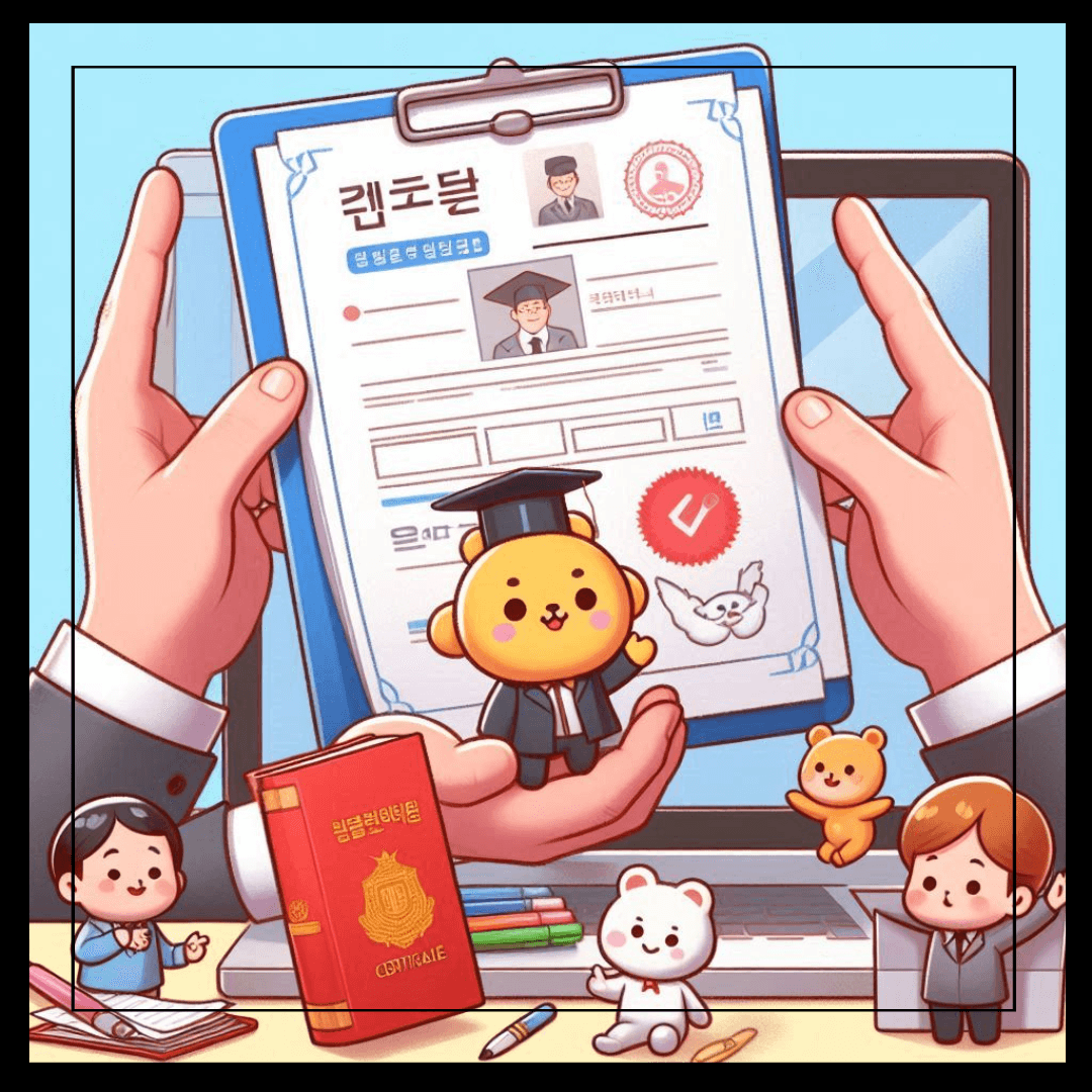 자녀 기본증명서 인터넷 발급 이미지