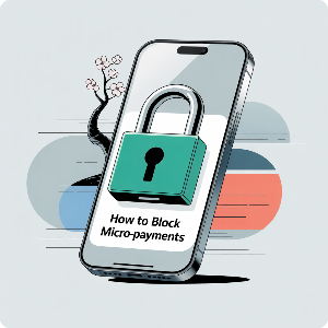 알뜰폰 소액결제 차단&middot;해제방법 이미지