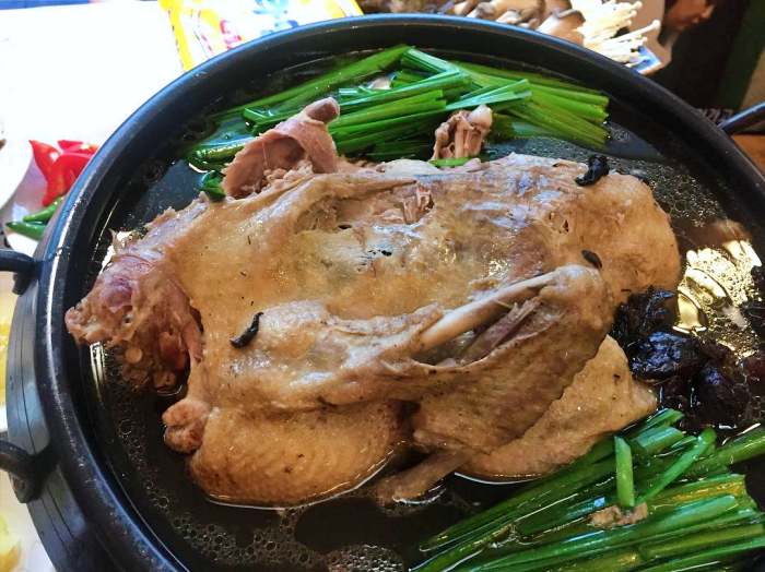 한방 능이버섯 오리 백숙 인천 연수동 맛집 추천
