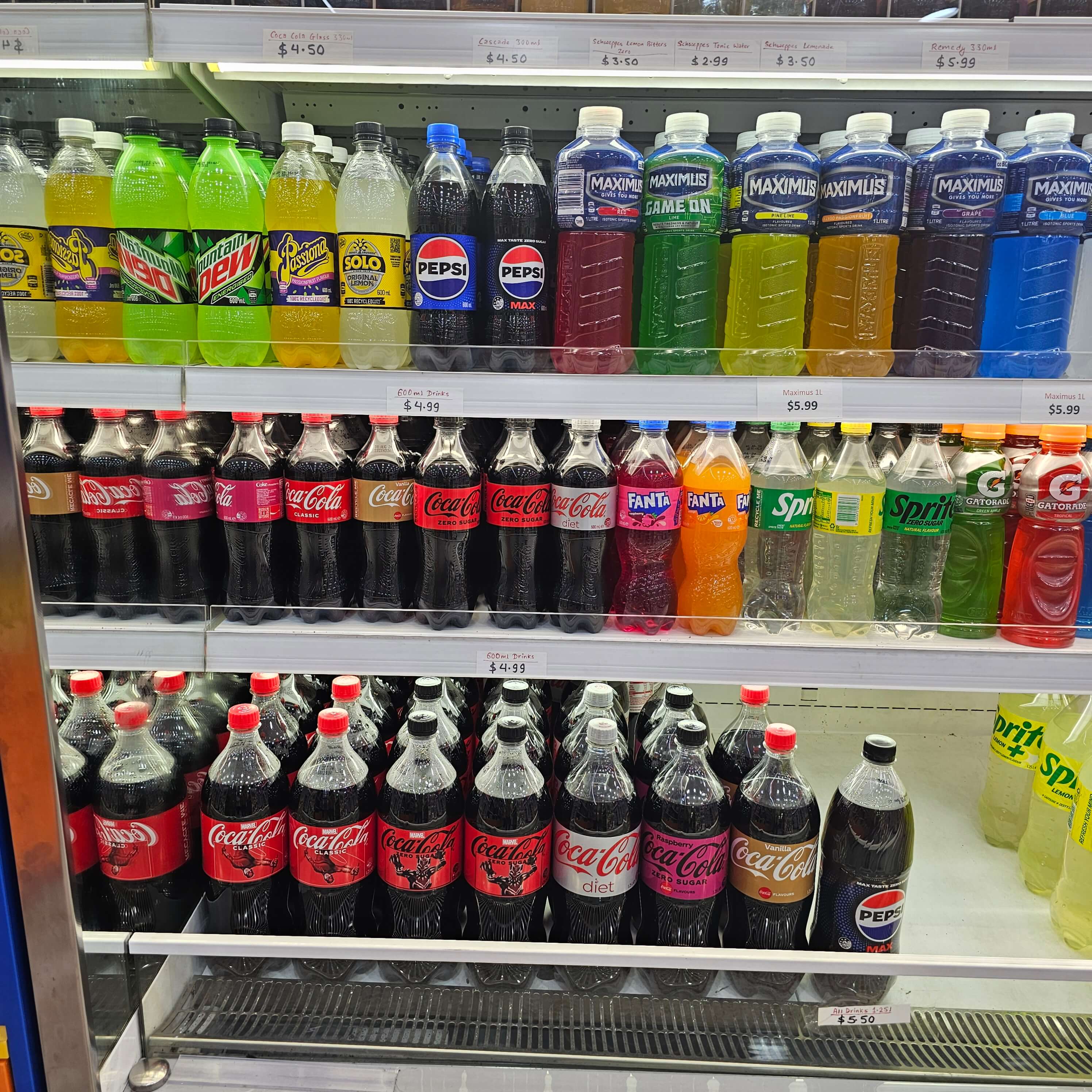 호주 여행 시드니 편의점 생수 가격 2