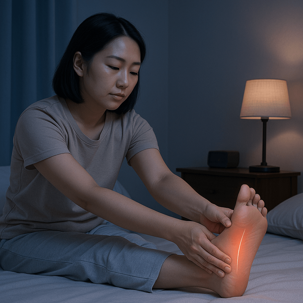 자다가 다리에 쥐가 나는 이유? 원인부터 해결법까지!