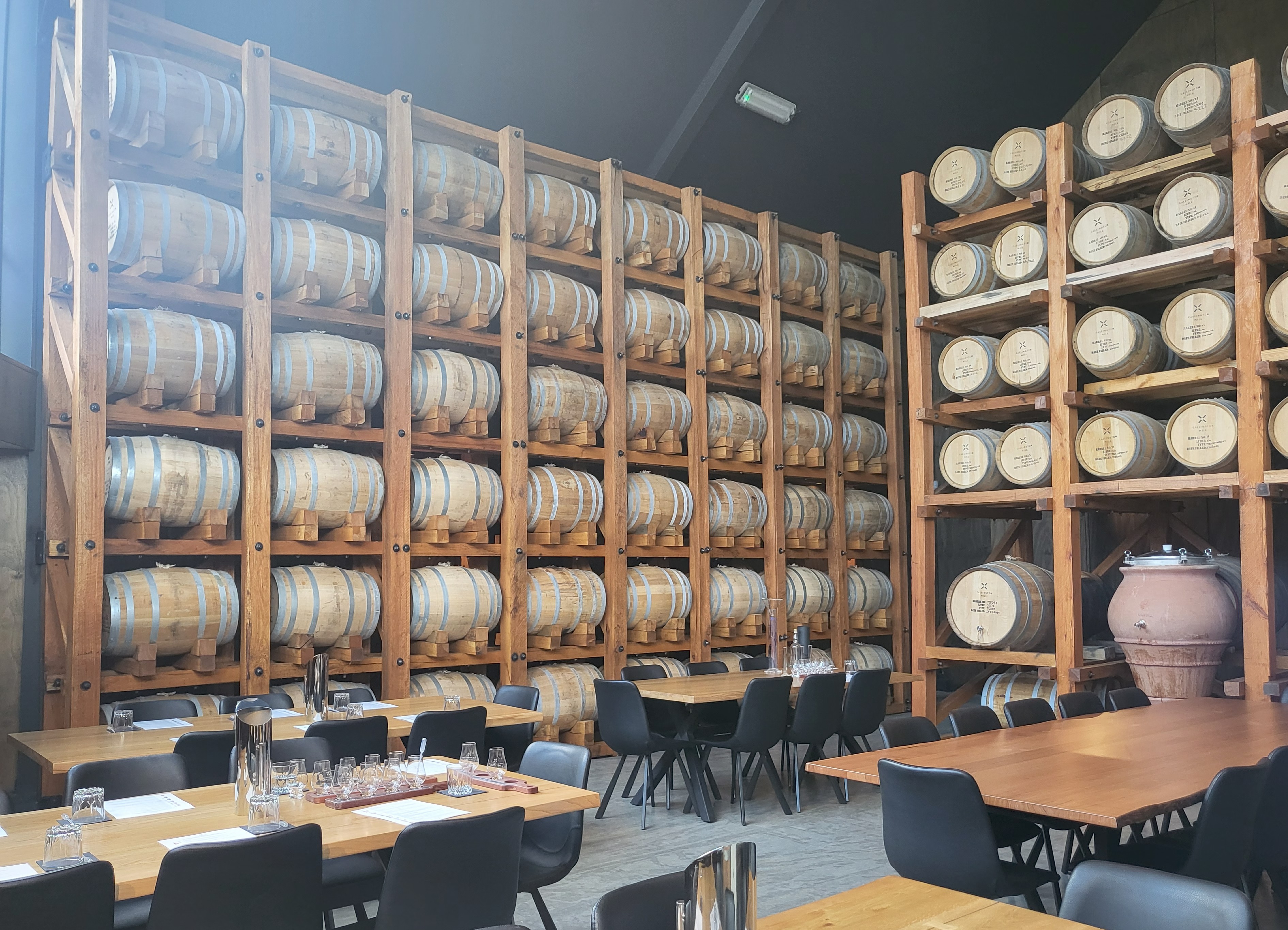 Callington Mill Distillery 에 저장된 위스키