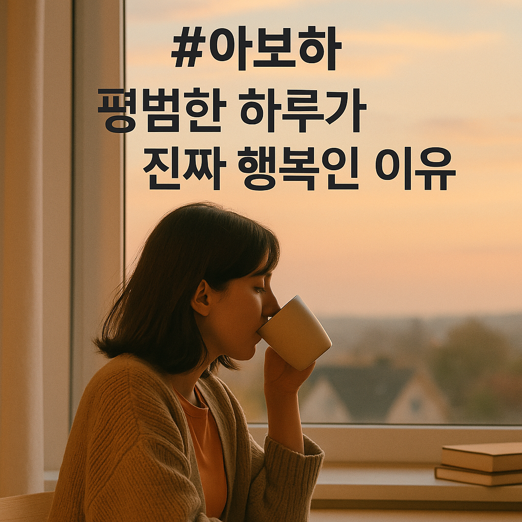 아보하 심리학, 아주 보통의 하루
