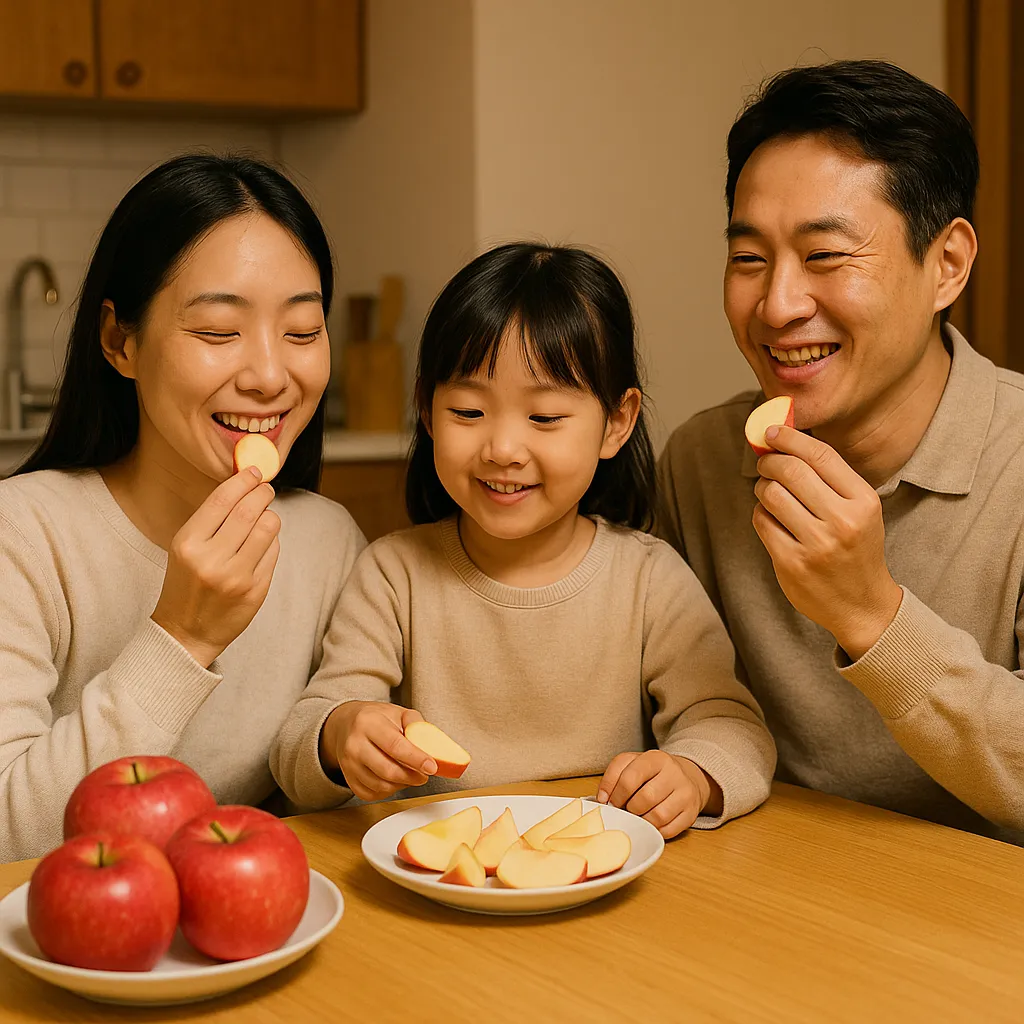 홍로 사과 정보 이미지