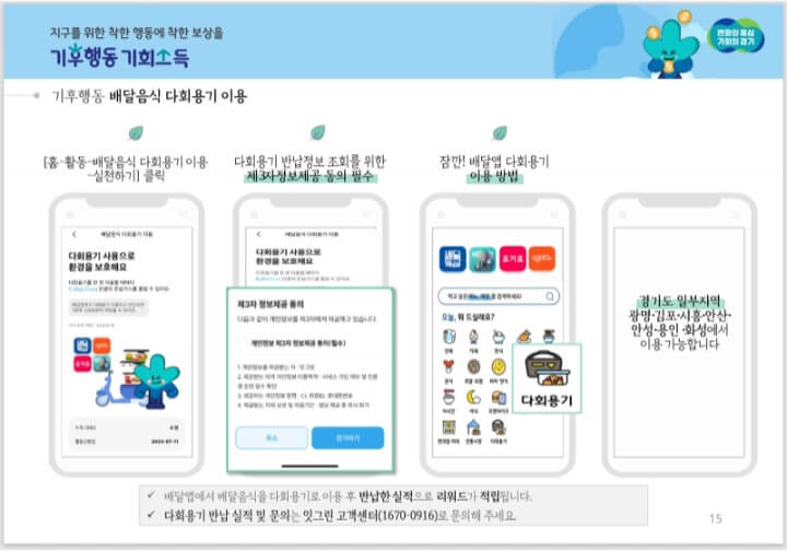 경기도 기후행동 기회소득 신청방법