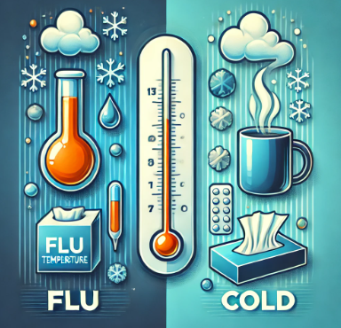 독감과 감기의 차이, 놓치지 말아야 할 핵심 정보