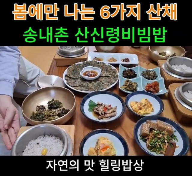 백반기행-문경-산나물밥-송내촌산나물밥
