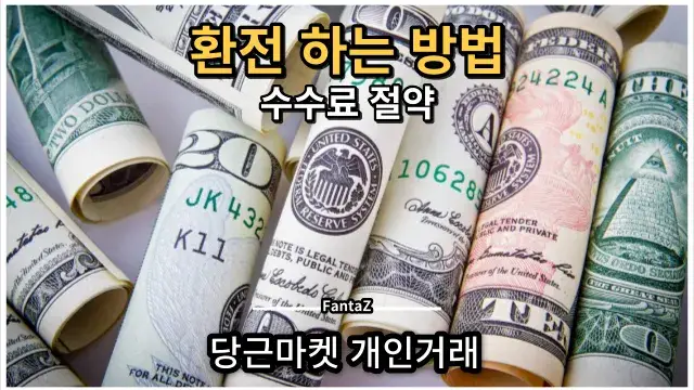 베트남 동 미국 달러 당근마켓 환전 개인 거래하기