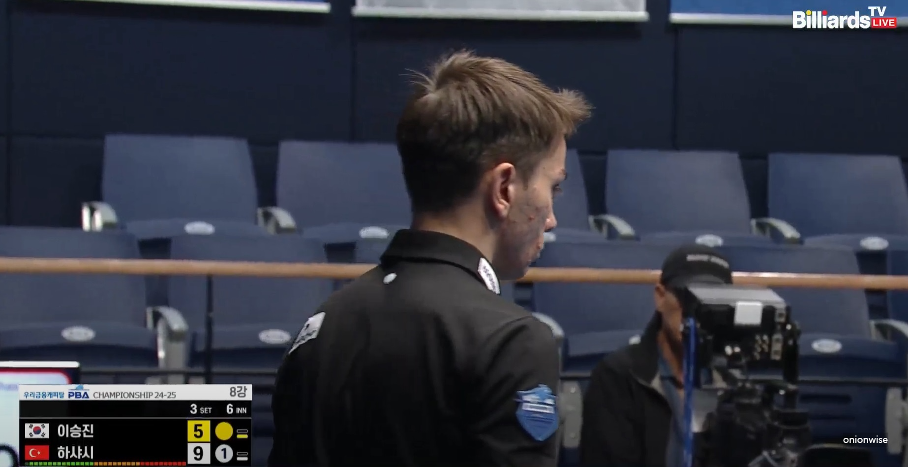 부라크 하샤시 이승진 경기결과 - 우리금융캐피탈 PBA 챔피언십 8강