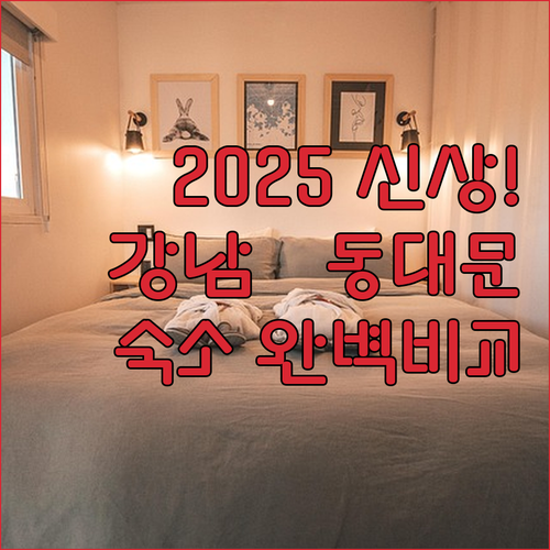 서울 강남 동대문 호텔 추천 및 20..