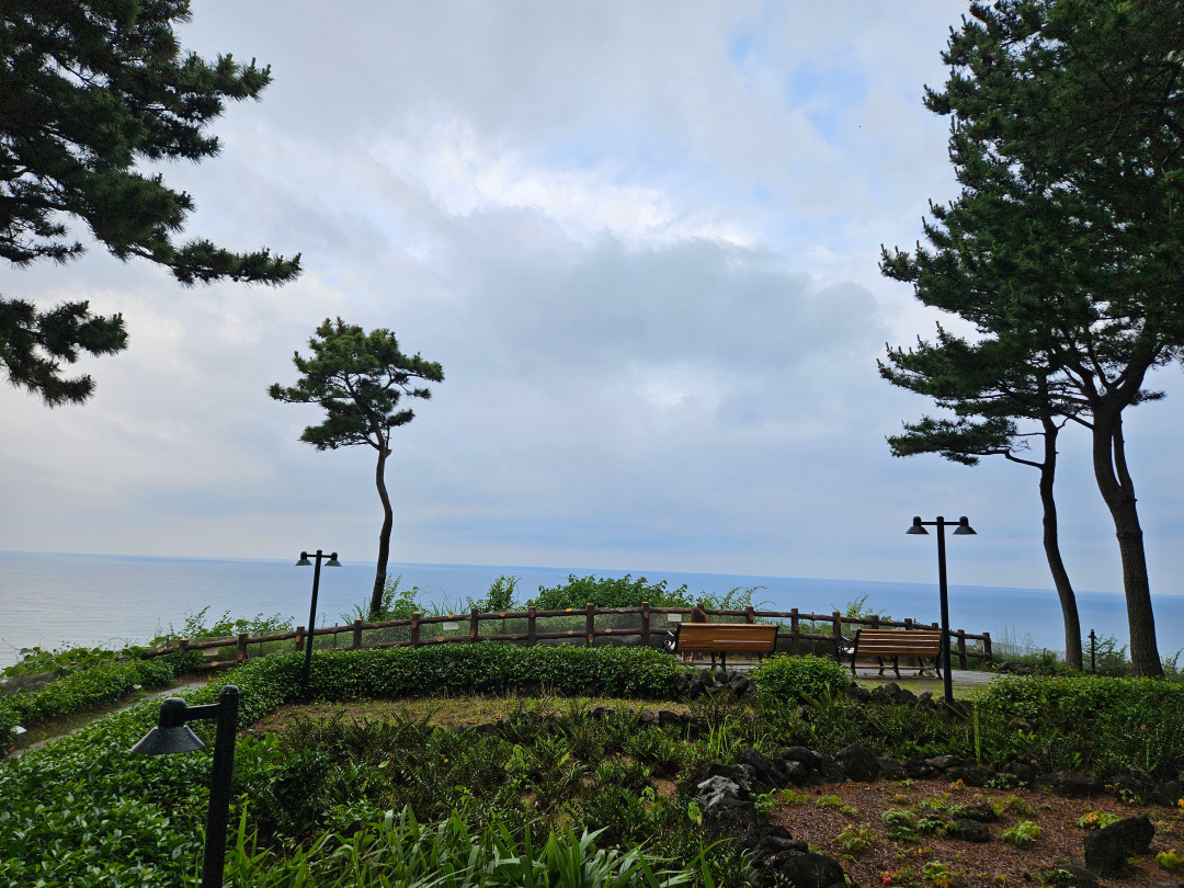 신라호텔 야외 정원