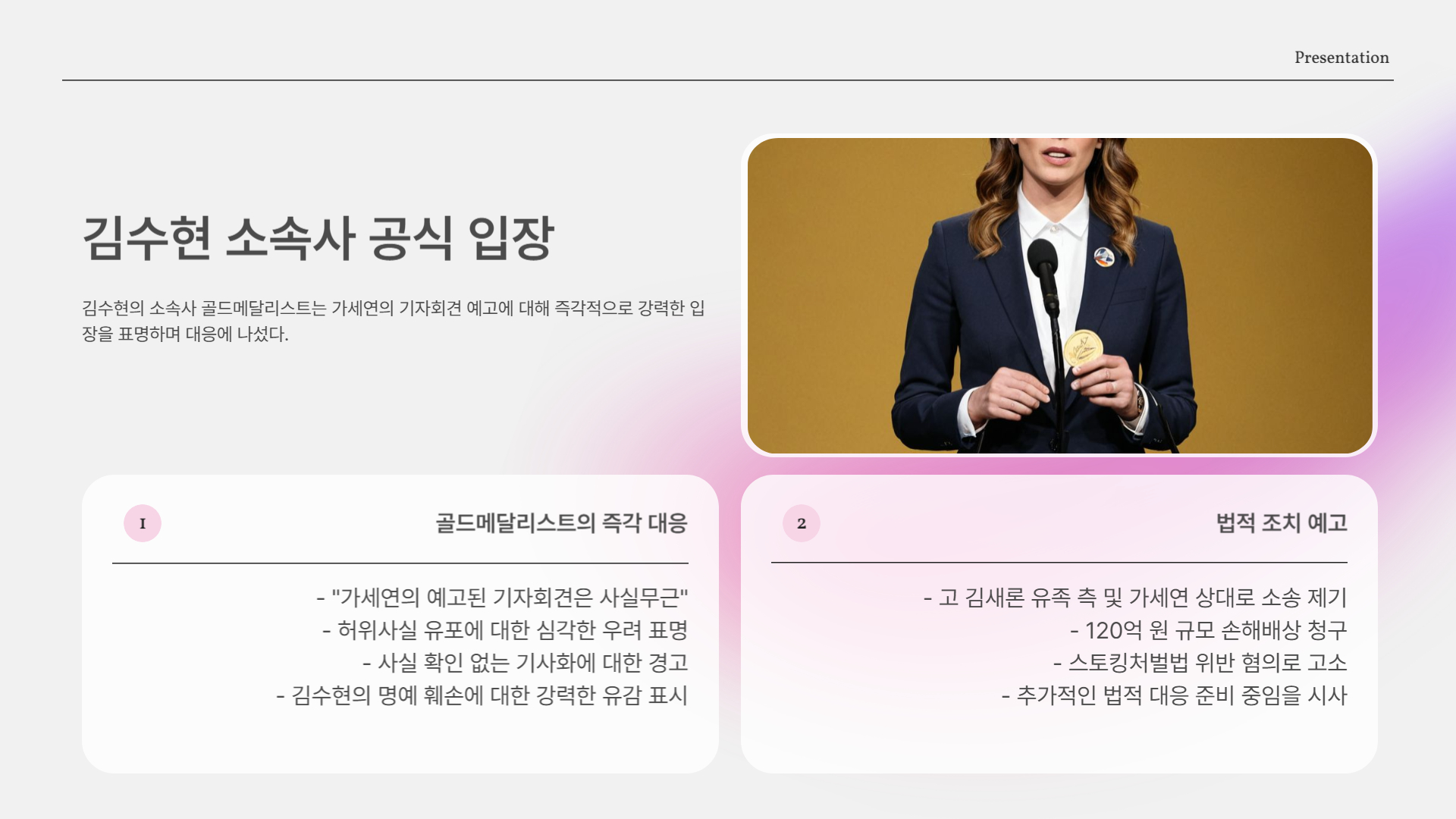 김수현 소속사 공식 입장