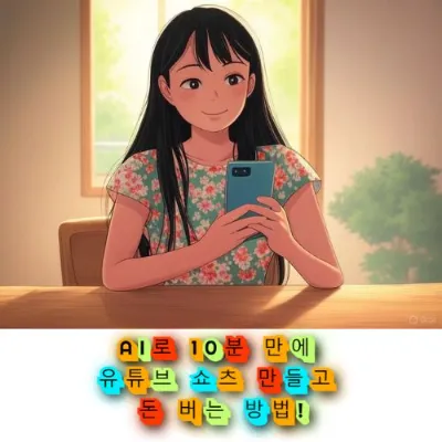 AI로 10분 만에 유튜브 쇼츠 만들고 돈 버는 방법!